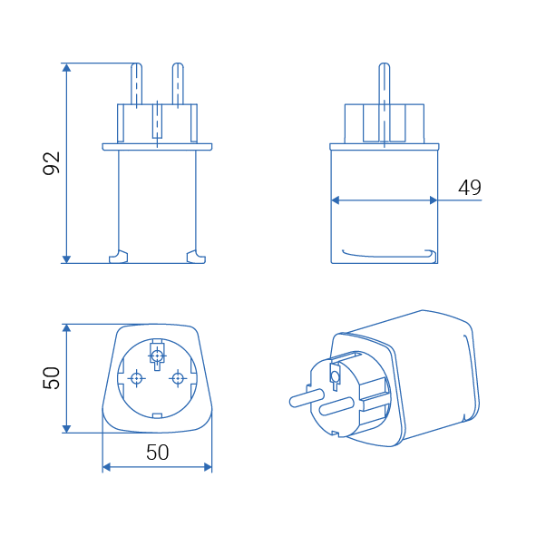 Схема УЗИП РИФ-Д
